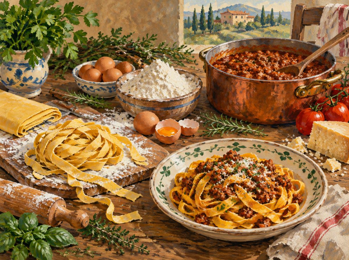 Fresh Tuscan Pasta – online puzzle