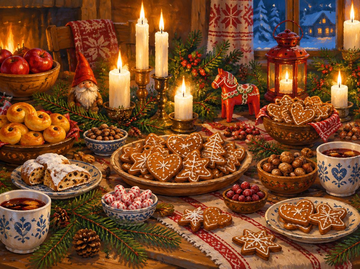 Christmas Cookie Table – online puzzle