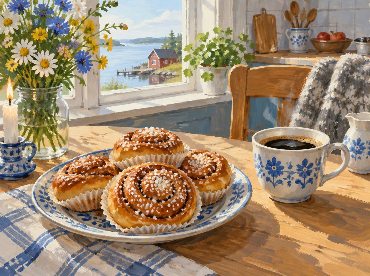 Cinnamon Buns & Coffee – online puzzle