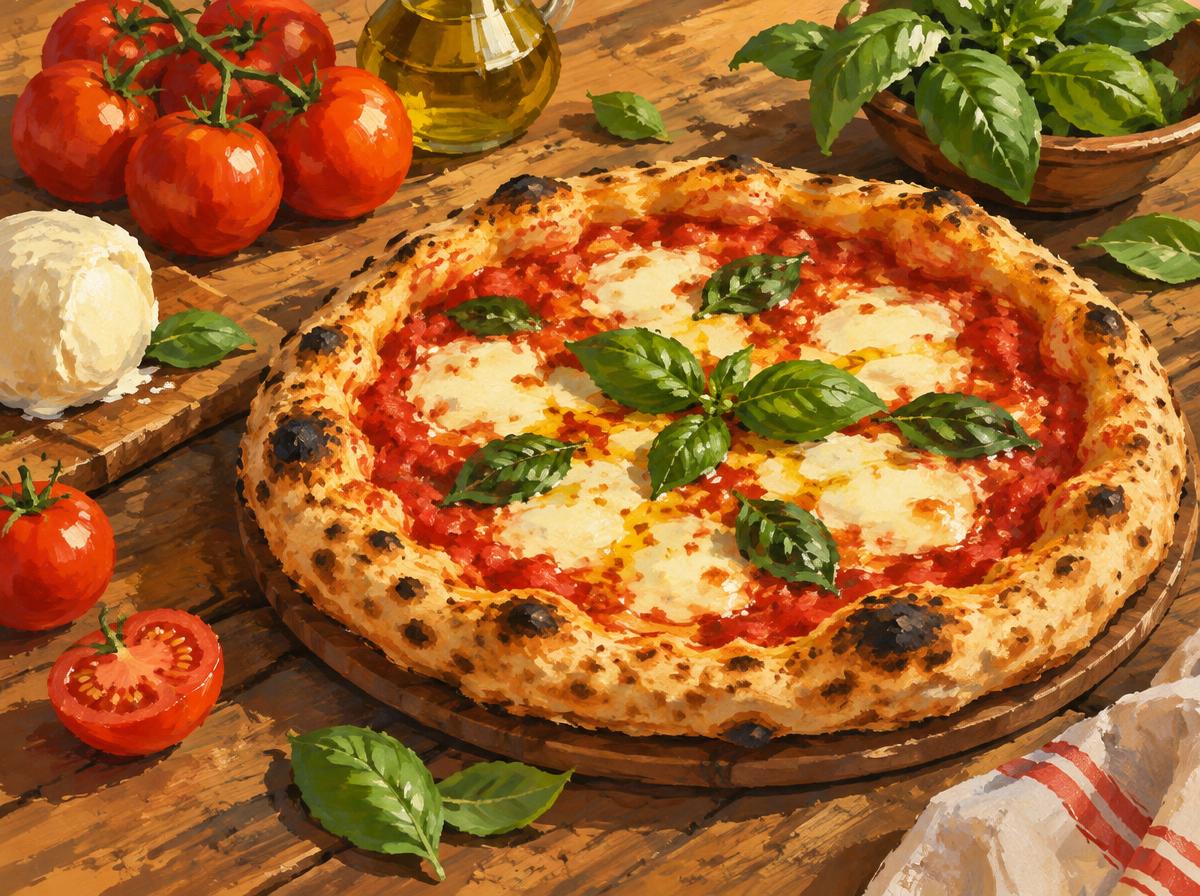 Pizza Margherita – online puzzle
