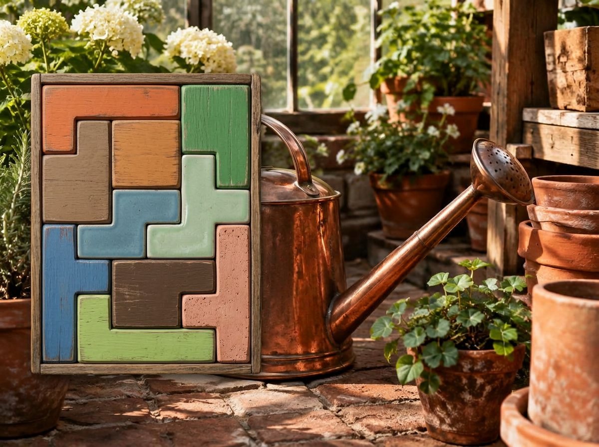 Copper Watering Can – online puzzle
