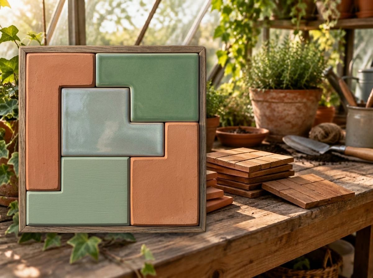 Terracotta Potting Bench – online puzzle