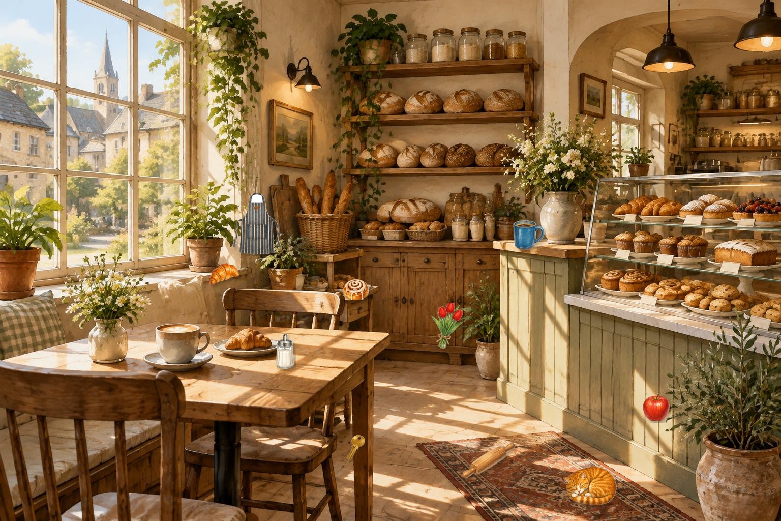 The Corner Bakery Café – online puzzle